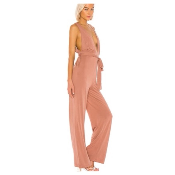 Tularosa Sasha Jumpsuit Blush (6) - Picture 1 of 6